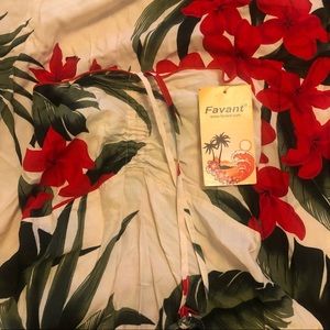 Favant dress Hawaiian style